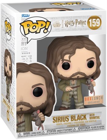 Figurine Funko Pop Harry Potter #159 Sirius Black avec Pettigrow