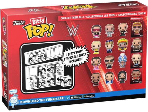 Figurine Funko Pop WWE Bitty Pop (série 1)