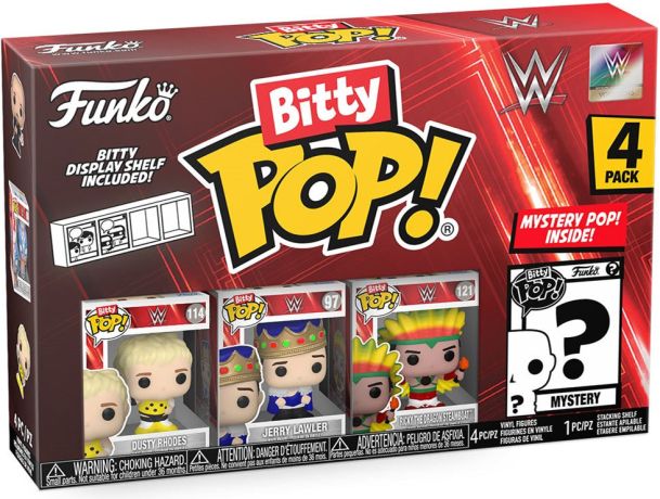 Figurine Funko Pop WWE Bitty Pop (série 2)