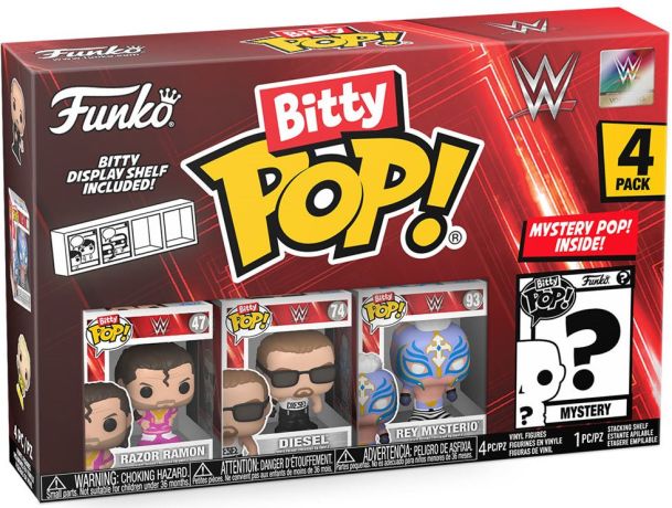 Figurine Funko Pop WWE Bitty Pop (série 3)