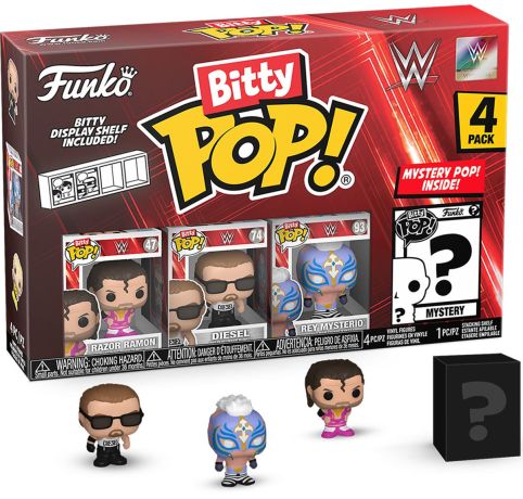 Figurine Funko Pop WWE Bitty Pop (série 3)