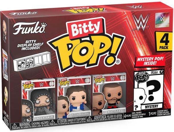 Figurine Funko Pop WWE Bitty Pop (série 4)