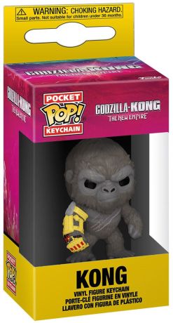 Figurine Funko Pop Godzilla x Kong : Le Nouvel Empire Kong - Porte-clés