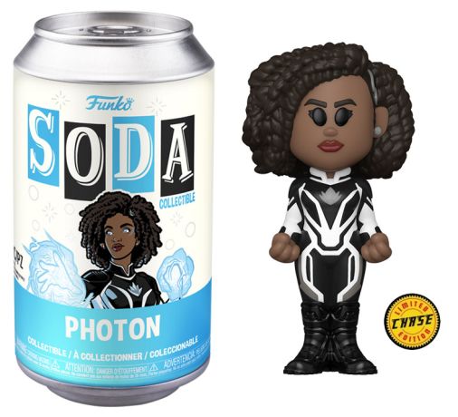 Figurine Funko Soda The Marvels Photon (Canette Bleue) [Chase]