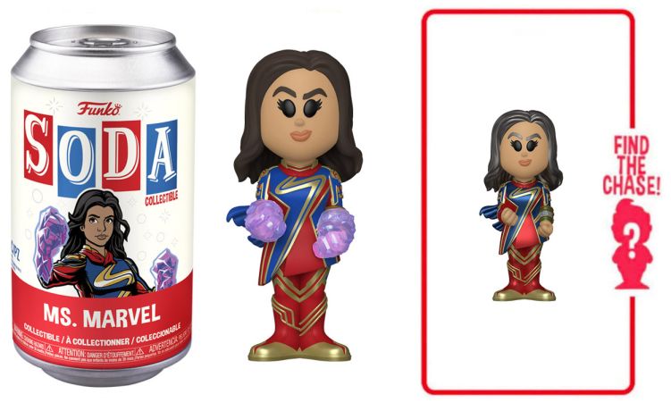 Figurine Funko Soda The Marvels Miss Marvel (Canette Rouge)