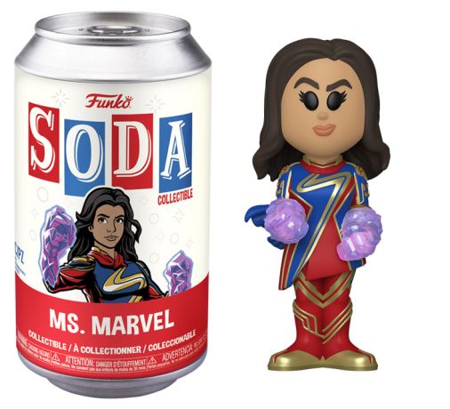 Figurine Funko Soda The Marvels Miss Marvel (Canette Rouge)