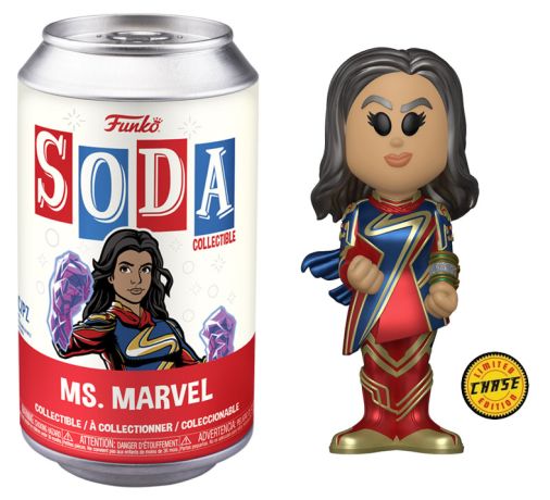 Figurine Funko Soda The Marvels Miss Marvel (Canette Rouge) [Chase]