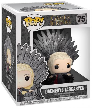 Figurine Funko Pop Game of Thrones #75 Daenerys Targaryen sur Trône de Fer