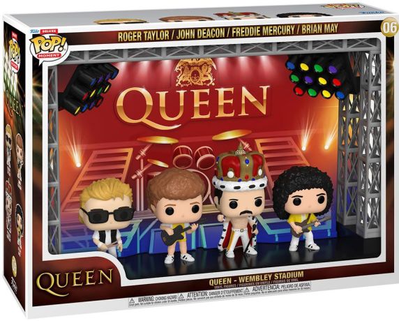 Figurine Funko Pop Queen #06 Queen - Wembley Stadium