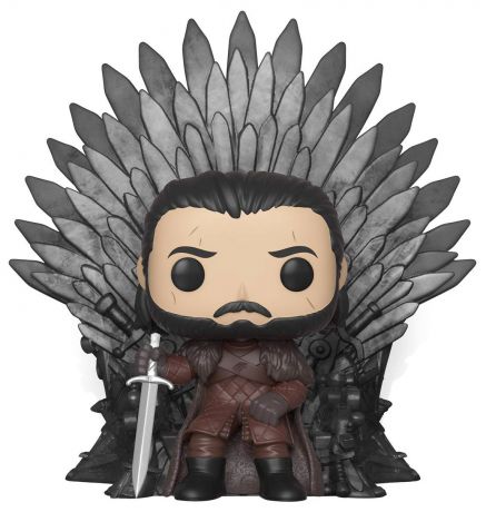 Figurine Funko Pop Game of Thrones #72 Jon Snow sur Trône de Fer