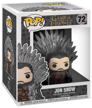 Figurine Funko Pop Game of Thrones #72 Jon Snow sur Trône de Fer