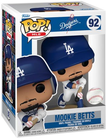Figurine Funko Pop MLB : Ligue Majeure de Baseball #92 Monkie Betts