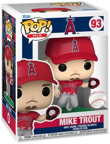 Figurine Funko Pop MLB : Ligue Majeure de Baseball #93 Mike Trout