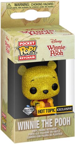 Figurine Funko Pop Winnie l'Ourson [Disney] Winnie l'Ourson (Diamant) - Porte-clés