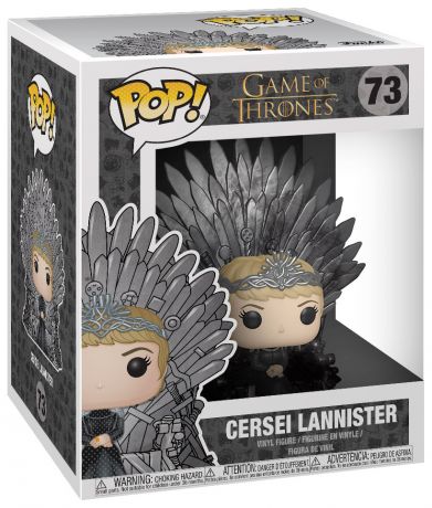 Figurine Funko Pop Game of Thrones #73 Cersei Lannister sur Trône de Fer