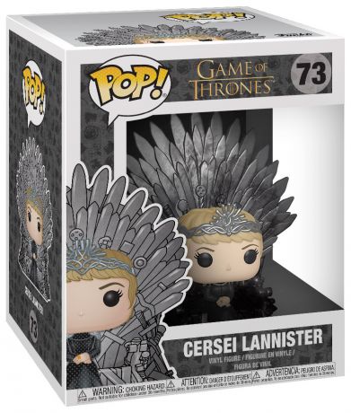 Figurine Funko Pop Game of Thrones #73 Cersei Lannister sur Trône de Fer
