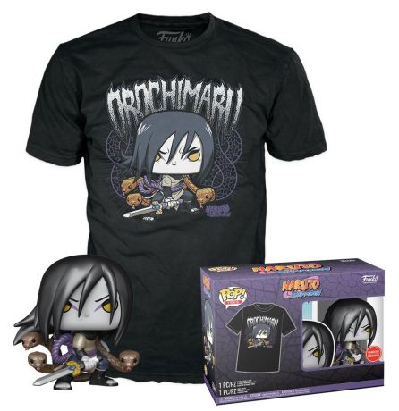 Figurine Funko Pop Naruto #729 Orochimaru (Métallique) - T-Shirt