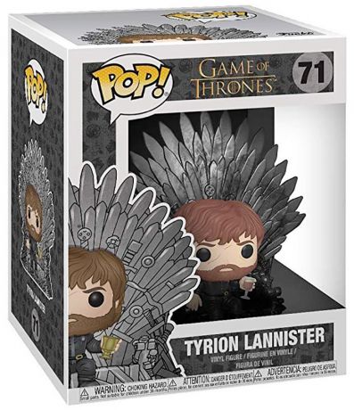 Figurine Funko Pop Game of Thrones #71 Tyrion Lannister sur Trône de Fer