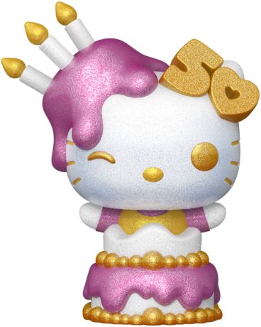 Figurine Funko Pop Sanrio #75 Hello Kitty (50ème Anniversaire) - Diamant