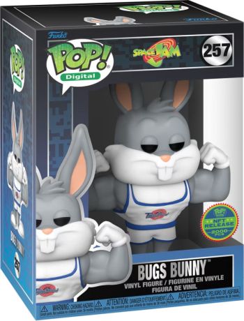 Figurine Funko Pop Space Jam #257 Bugs Bunny - Digital Pop