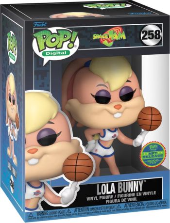 Figurine Funko Pop Space Jam #258 Lola Bunny - Digital Pop