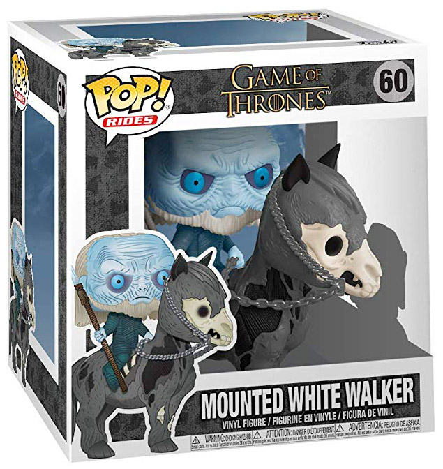 Figurine Pop Game of Thrones #60 pas cher : Marcheur Blanc sur cheval