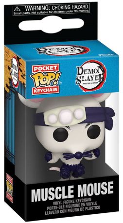 Figurine Funko Pop Demon Slayer Souris Musclée - Porte-clés