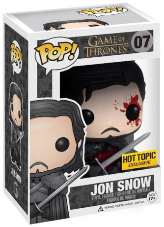 Figurine Funko Pop Game of Thrones #07 Jon Snow ensanglanté