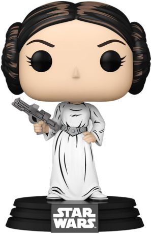 Figurine Funko Pop Star Wars Retro Series #682 Princesse Leia