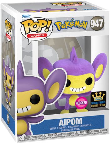 Figurine Funko Pop Pokémon #947 Capumain - Flocked