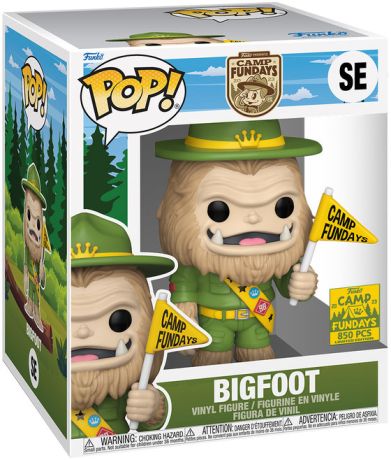 Figurine Funko Pop Créatures légendaires et mythes Bigfoot - 15 cm