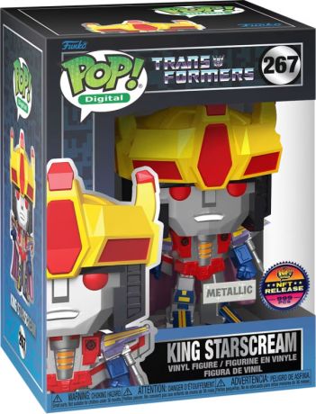 Figurine Funko Pop Transformers #267 Roi Starscream - Digital Pop