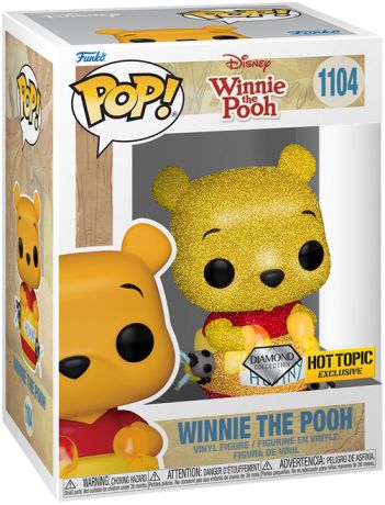 Figurine Funko Pop Winnie l'Ourson [Disney] #1104 Winnie l'Ourson dans le pot de miel - Diamant