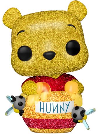 Figurine Funko Pop Winnie l'Ourson [Disney] #1104 Winnie l'Ourson dans le pot de miel - Diamant