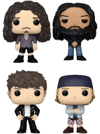 Figurine Funko Pop Soundgarden Chris Cornell / Kim Thayil / Ben Shepherd / Matt Cameron - Pack