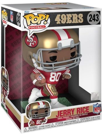 Figurine Funko Pop NFL #243 Jerry Rice - 25 cm