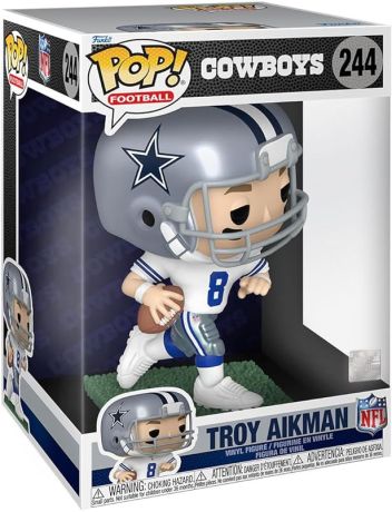Figurine Funko Pop NFL #244 Troy Aikman - 25 cm