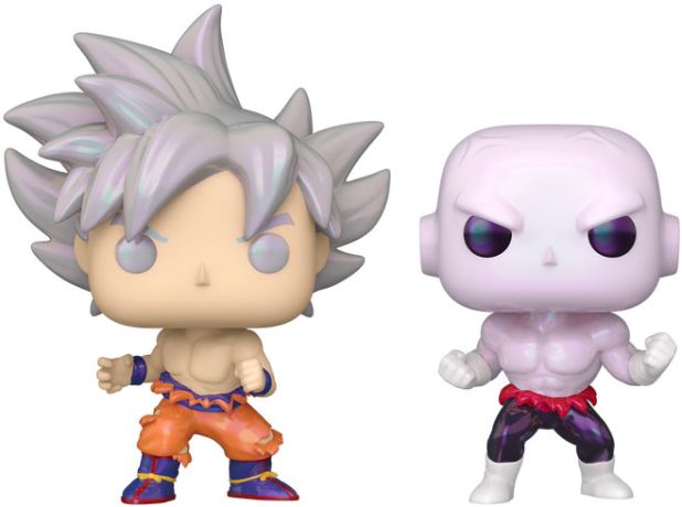 Figurine Funko Pop Dragon Ball Super Goku vs Jiren (Nacré) - Pack