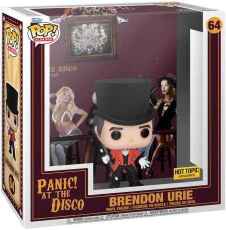 Figurine Funko Pop Panic! at the Disco #64 Brendon Urie - Album