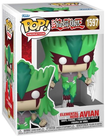 Figurine Funko Pop Yu-Gi-Oh! #1597 Avian, HÉROS Élémentaire