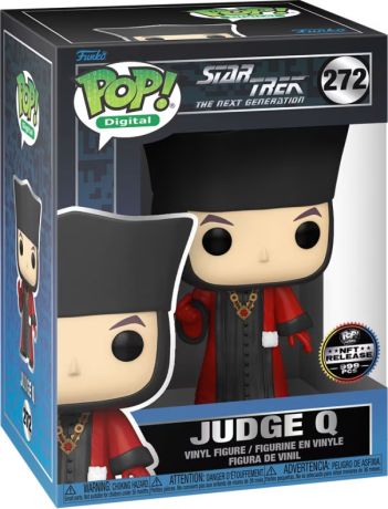 Figurine Funko Pop Star Trek #272 Juge Q - Digital Pop