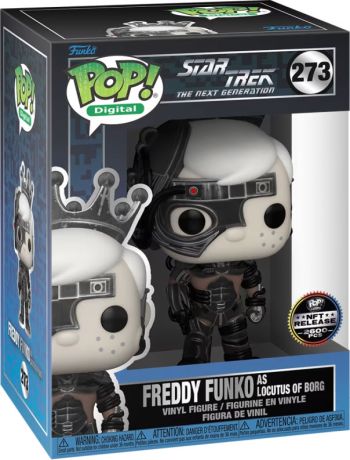Figurine Funko Pop Star Trek #273 Freddy Funko en Locutus de Borg - Digital Pop