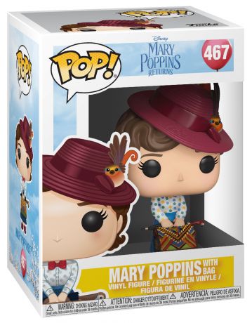 Figurine Funko Pop Le retour de Mary Poppins [Disney] #467 Mary Poppins avec son sac