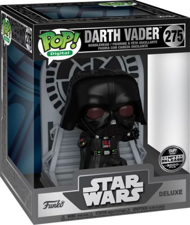 Figurine Funko Pop Star Wars 4 : Un nouvel espoir #275 Dark Vador - Digital Pop