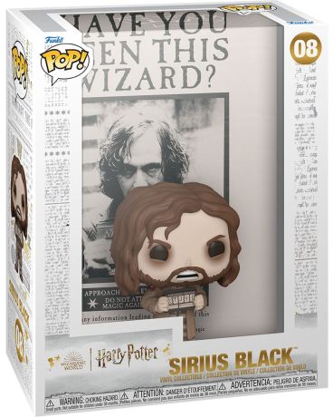 Figurine Funko Pop Harry Potter #08 Sirius Black - Poster