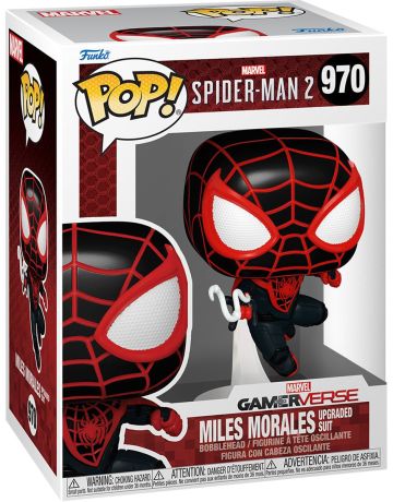 Figurine Funko Pop Spider-Man Gamerverse [Marvel] #970 Miles Morales Costume Amélioré