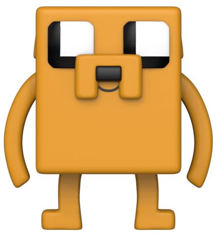 Figurine Funko Pop Adventure Time #412 Jake le chien - Style Minecraft