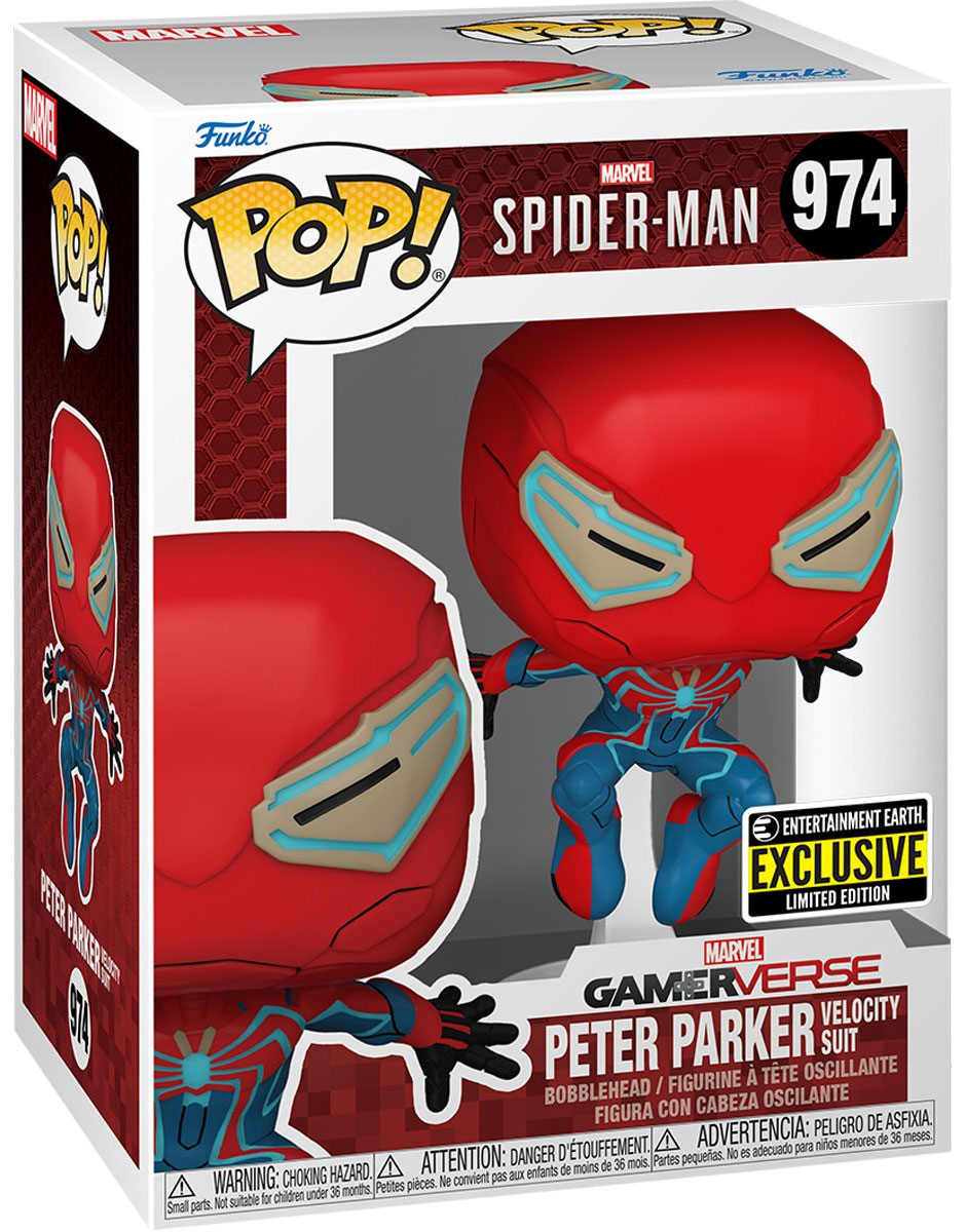 Peter Parker (Velocity Suit) - Spider-Man 2 Pop! Vinyl (Exc