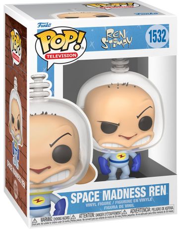 Figurine Funko Pop Ren et Stimpy #1532 Folie Spatiale Ren