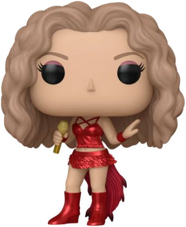 Figurine Funko Pop Shakira Shakira - Métallique